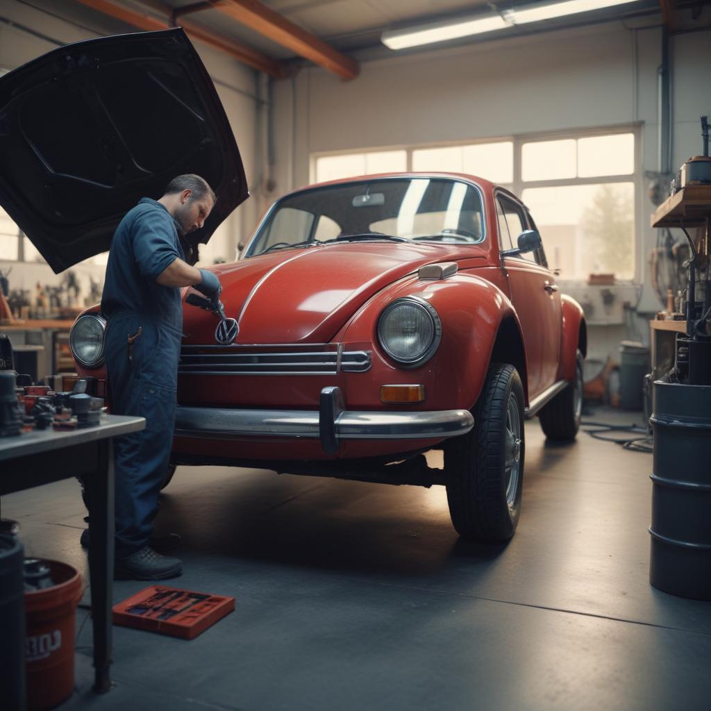 Замена моторного масла на автомобилях Volkswagen