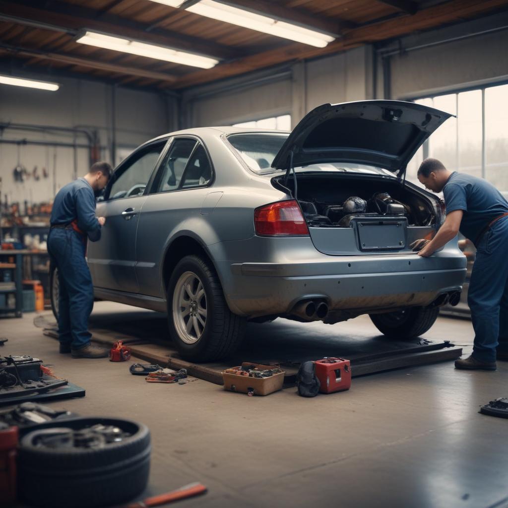 Кузовной ремонт автомобилей: этапы работ, используемые материалы и ориентиры по срокам