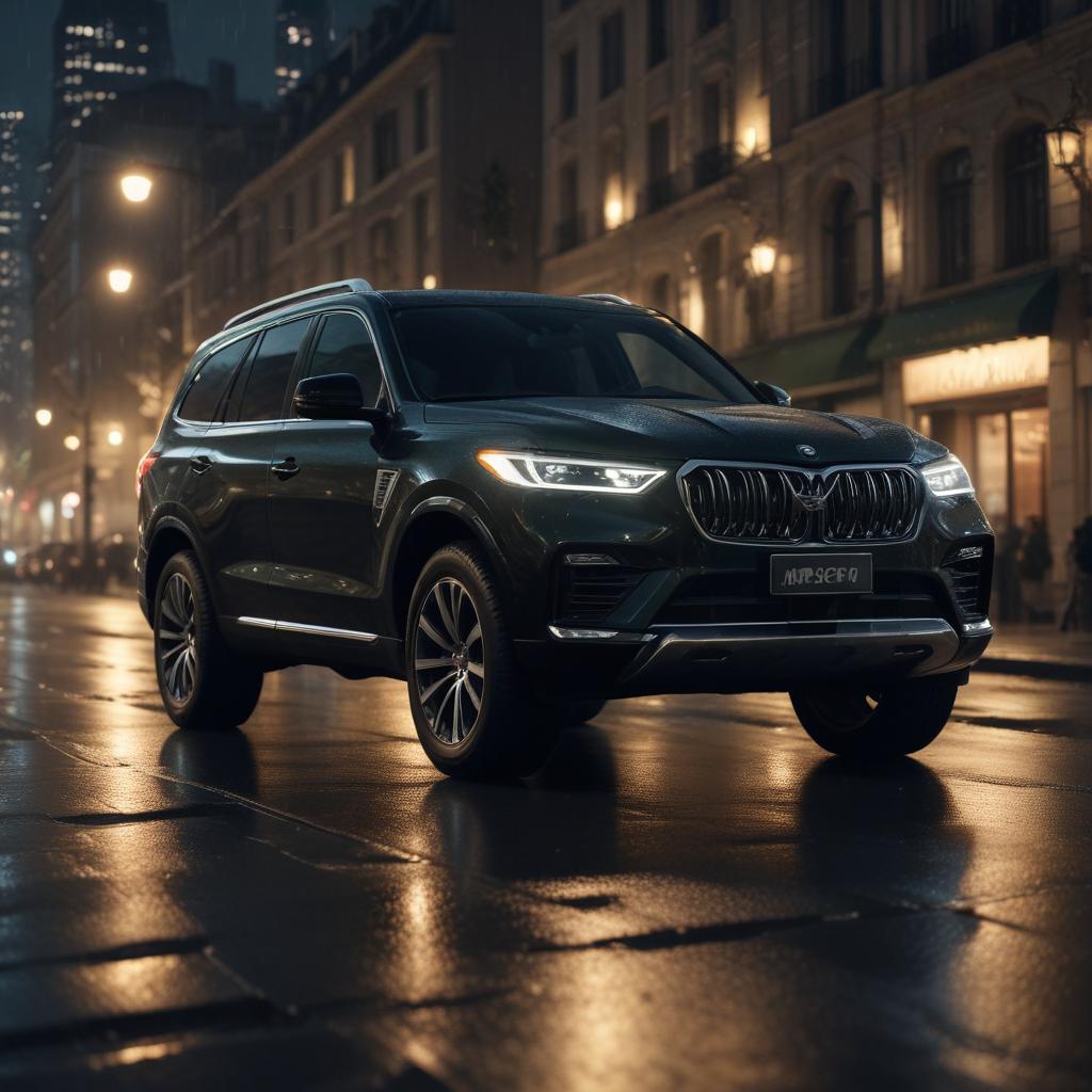 Матричные затемнённые оригинальные фары для внедорожника премиум-класса, цена 991 667,81 руб